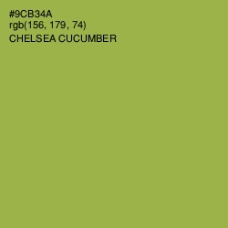 #9CB34A - Chelsea Cucumber Color Image